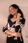 Animal Print Salwar Suit