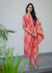 Cotton Kurta set Multicolour Dupatta