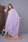 Levender Anarkali Mohini Set
