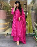 Gulaabi Flower Kurta & Plazzo Set