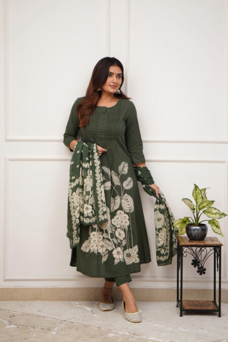 Green Galaxy Dress