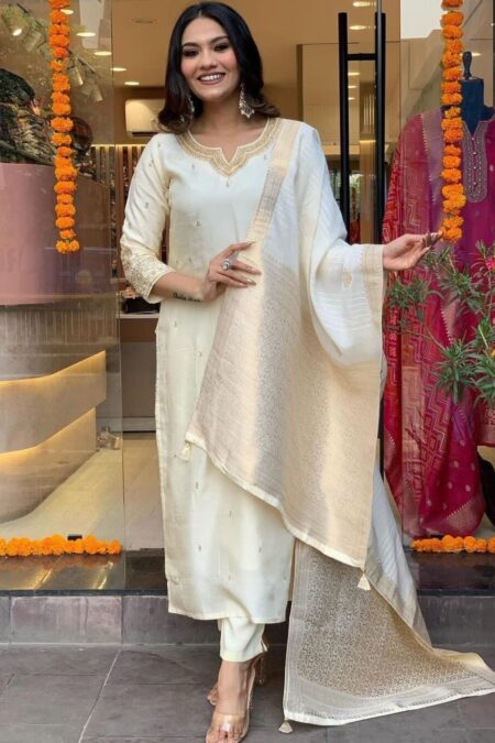 Kashi white dress