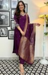 Purplish Mul Dress