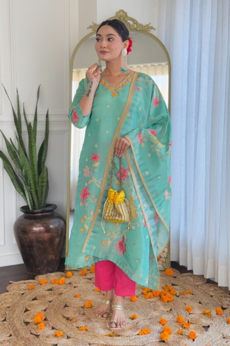 Blue Embroidery Set