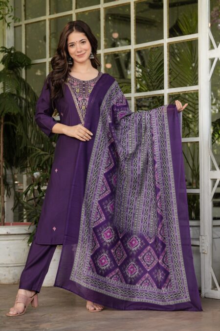 Purple Modal silk