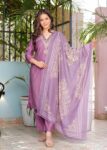 Lavender Modal silk
