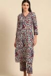 Multi Print Cotton Kurta Set