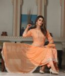 Orange  Mohini Set