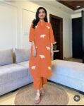 Ethnic Elephant Embroidery Kurta