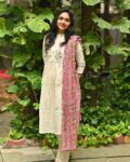 Rayon Kurti With Pant Set Dupatta