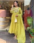 Parrot Florish Dress Taj Cotton