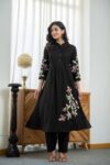 Pure Cotton Fabric Pleated Pattern Kurta
