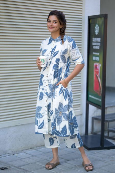 Textile Cotton Casual Trendy Kurti