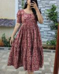 Stylish Trendy Printed Anakali Gown