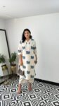 Elephant Print Cotton Kurta