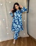 Trending leaves Printed Cotton Kurta Pant