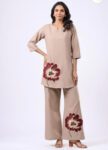 Flower Painting Trending  Cotton Co-ord Set