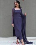Beautiful Fine Cotton Fabric Kurti Pant & Dupatta