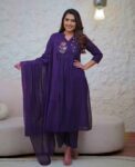 Beautiful cotton Kurti, pant and dupatta set