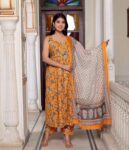 Pure Cotton kurti YELLOW COLOUR