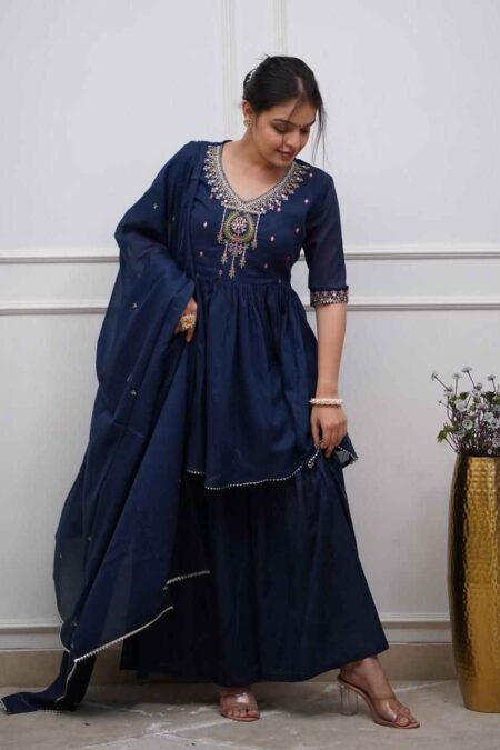 Perfect cotton dress for festive occasions or casual chic looks