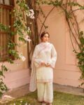 WHITE BUL BUL SUIT SET