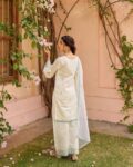 WHITE BUL BUL SUIT SET
