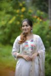 White Embroidered Kurta Set with Dupatta