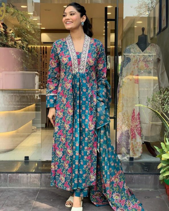 Cotton Ethnic Wear with Dupatta