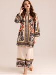 Floral Printed Cord Set