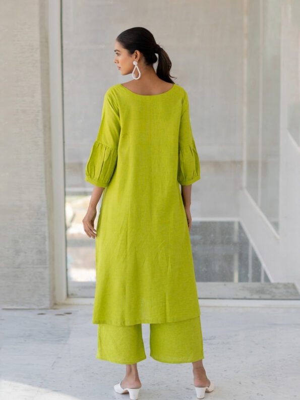 Modern Floral Embroidered