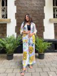 Multicolor Graphic Printed Co-ord Set for Women