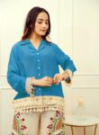 Trendy Blue Co-ord Set for Women
