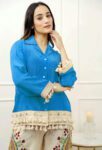 Trendy Blue Co-ord Set for Women