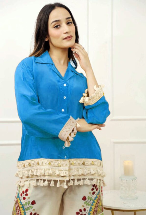 Trendy Blue Co-ord Set for Women