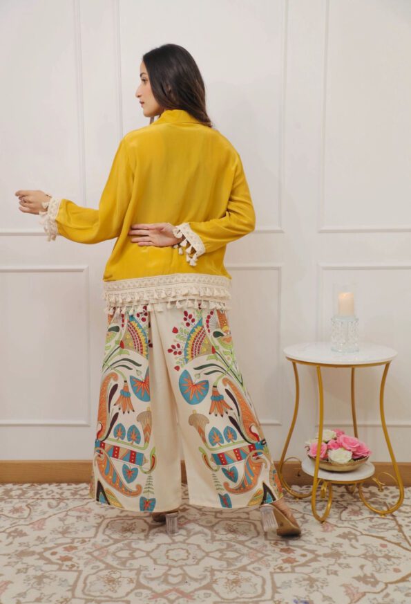 Premium Mustard Co-ord Set for Women |