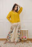 Premium Mustard Co-ord Set for Women |