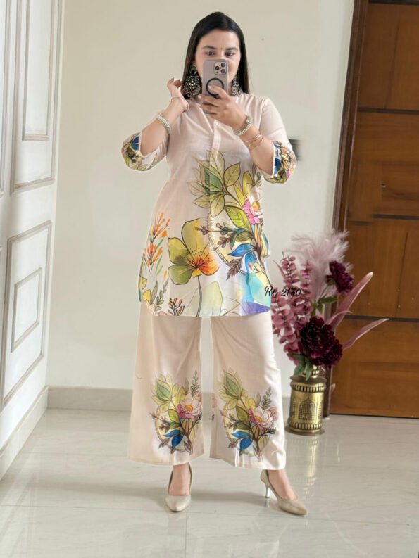 Floral Printed Co-ord Set for Women